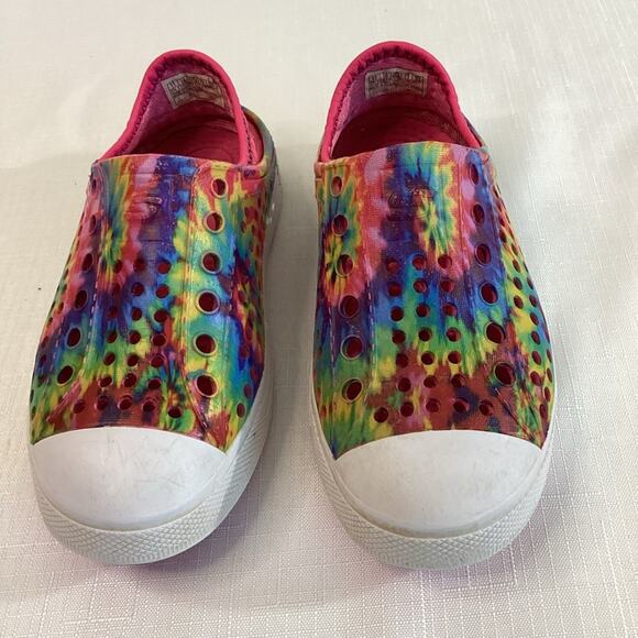 Skechers Girl’s Tie-Dye Slip-On Sneakers Size 11 - Picture 2 of 8